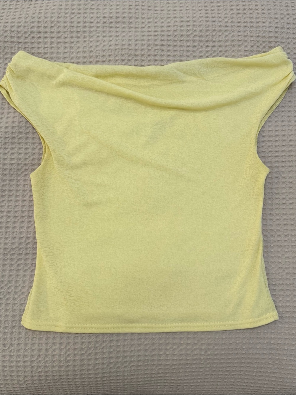 Urban Outfitters Off the Shoulder Top - Yellow